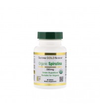 Спирулина California Gold Nutrition Organic Spirulina 500mg 60tabs